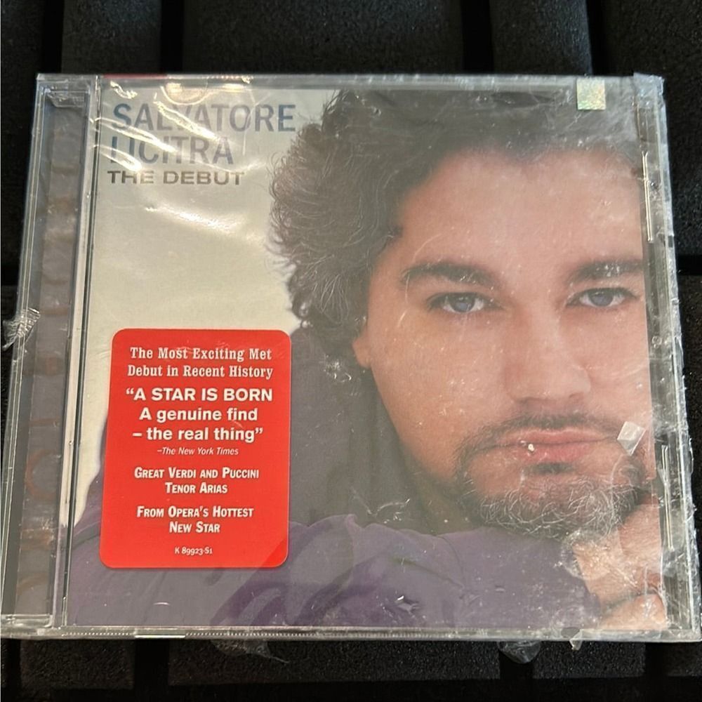 SALVATORE LICITRA THE DEBUT sealed CD The Tenor of tomorrow